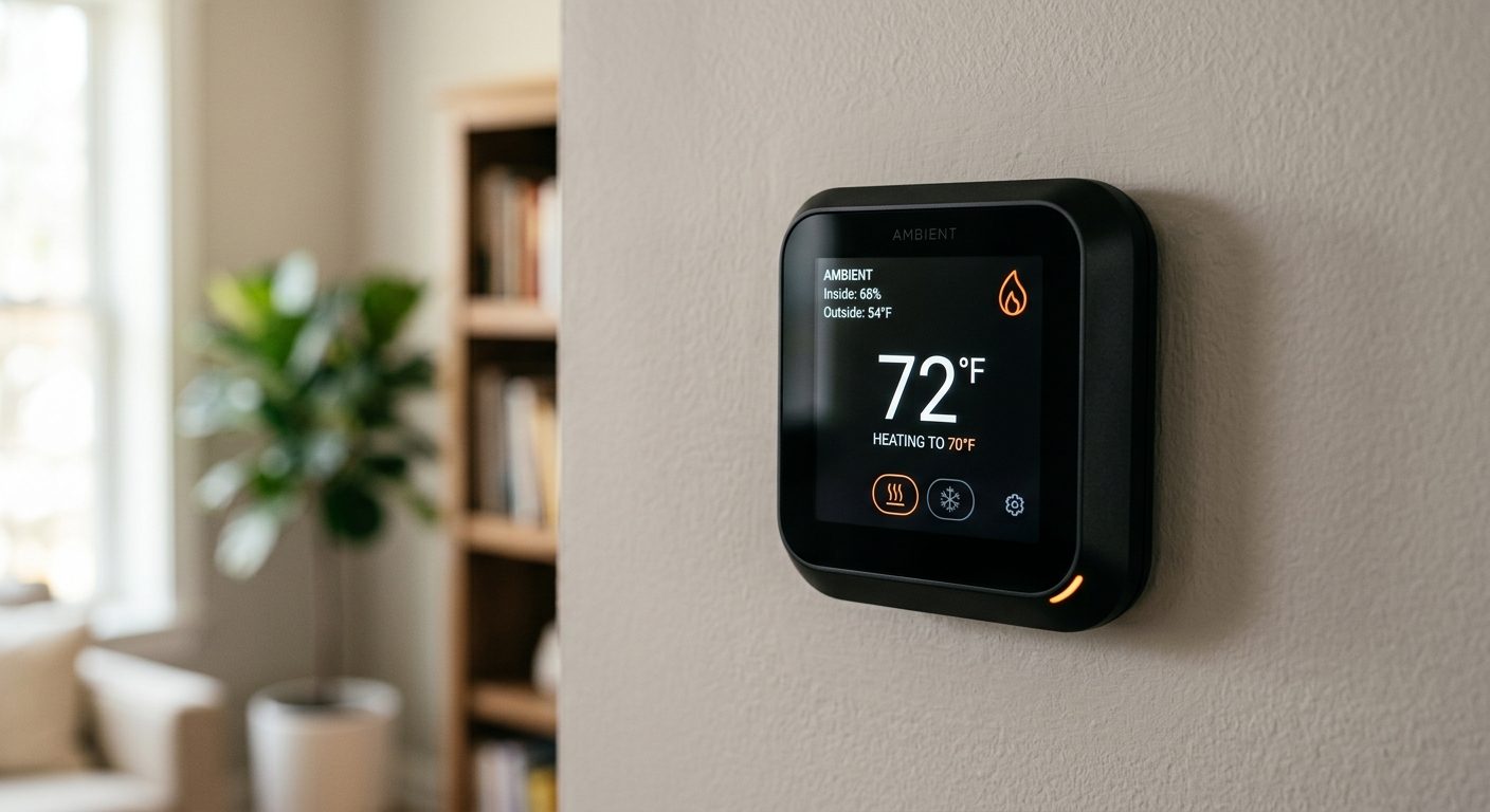 Smart termostat - Automacisk värmereglering som sparar energi och pengar